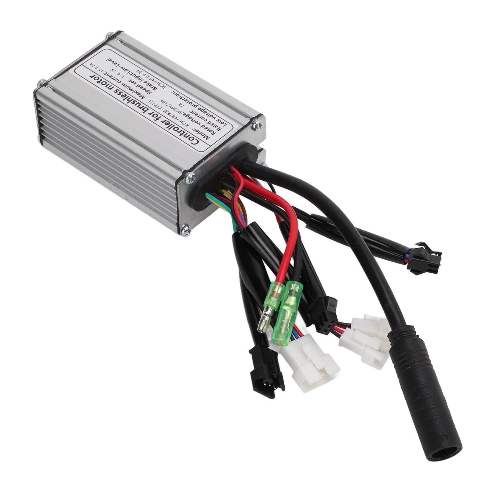 36V 48V 15A 6 Mosfets Controller Aluminum Alloy Motor Controller for Electric Bicycle Accessories