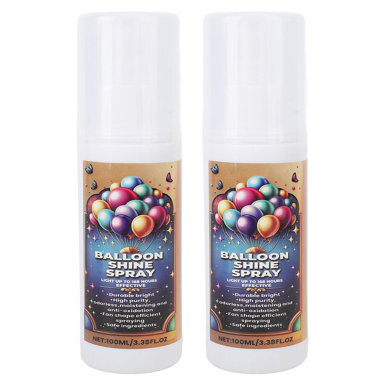 Balloon Shine Spray for A Brilliant Appearance Lasting Gloss Finish Balloon Shiny Glow Spray for