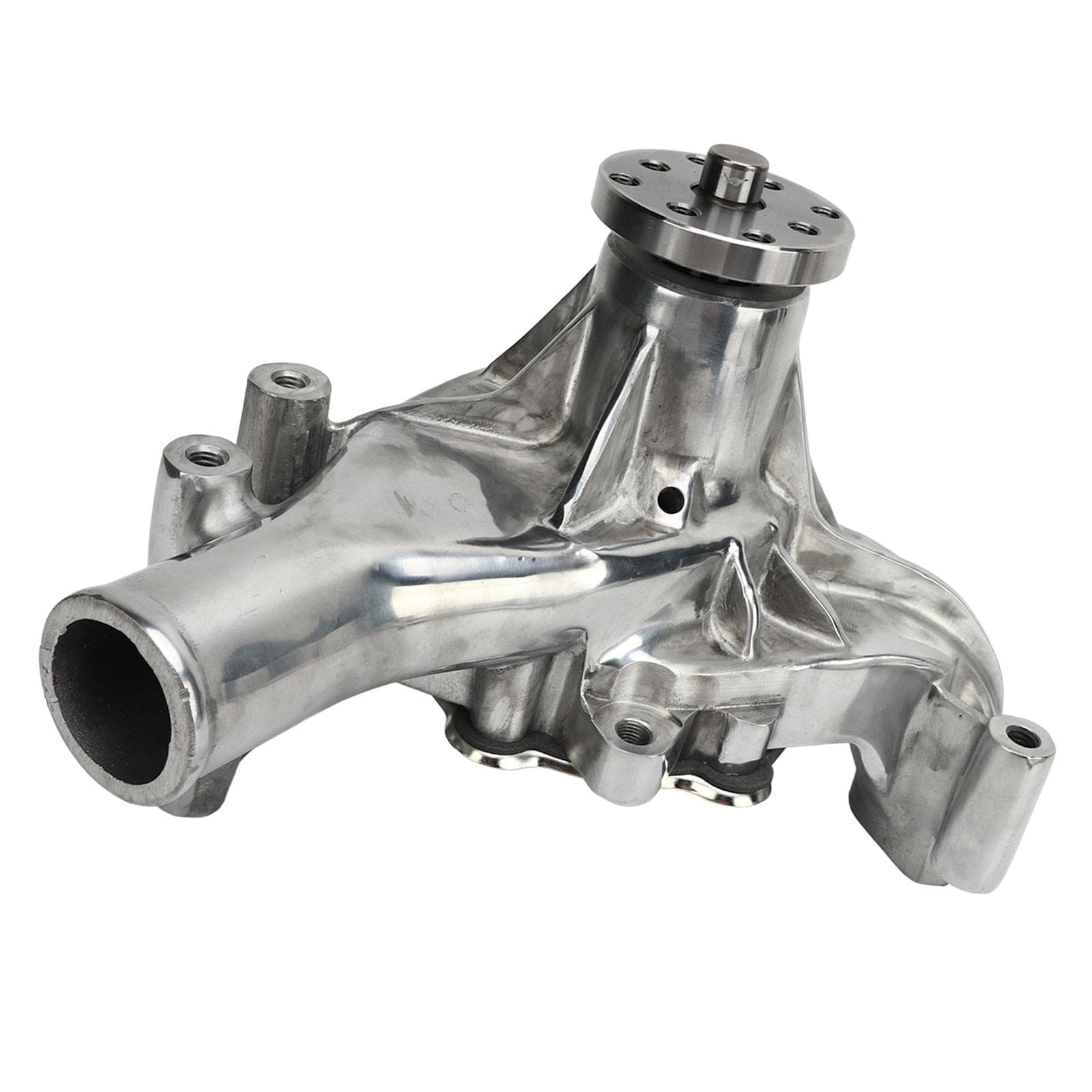 Long Water Pump High Volume Engine Water Pump Replacement for Chevy SB 283 327 350 383 400 V8