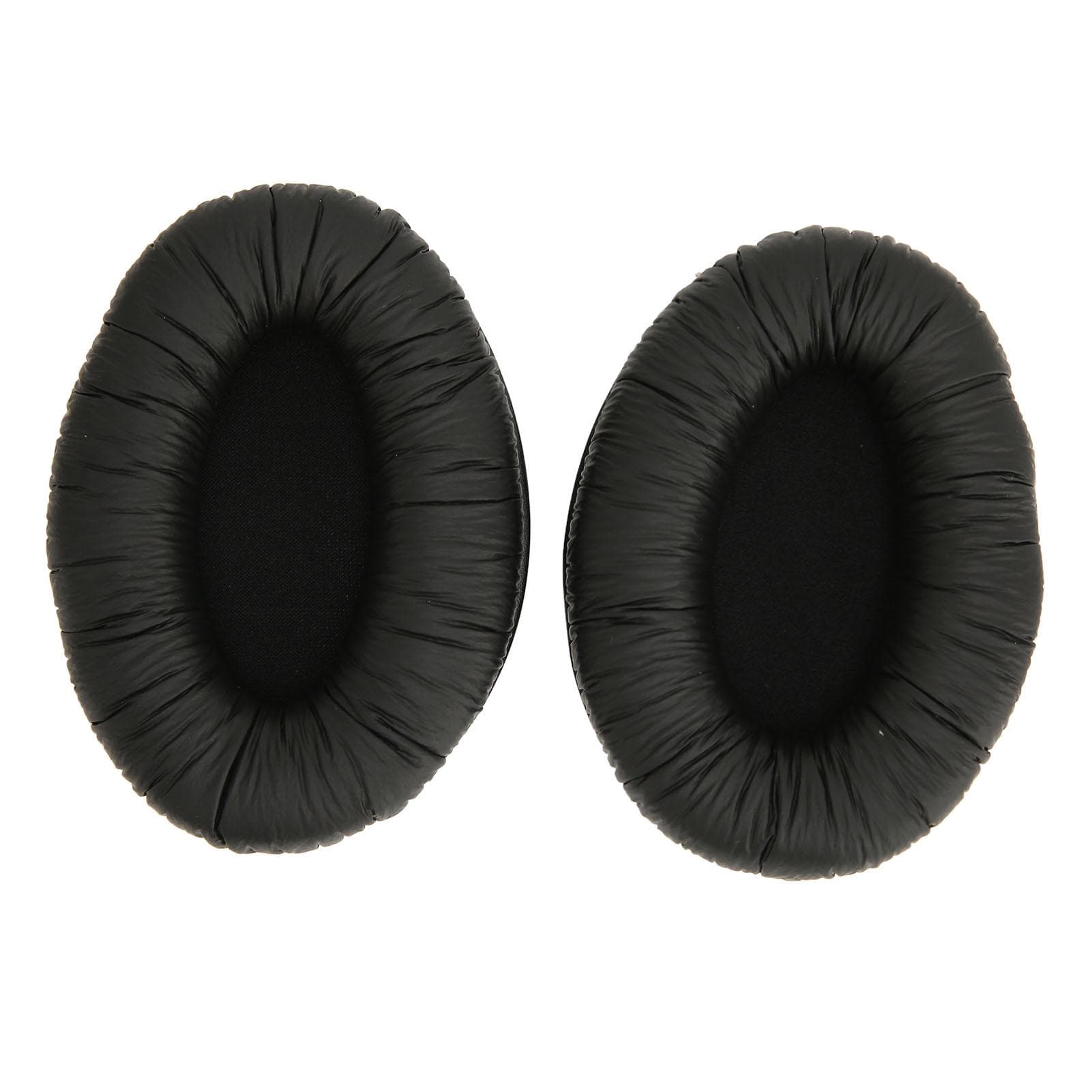 2Pcs Replacement Ear Pads Memory Foam and Protein Leather Ear Cushion Pads Cover for Sennheiser
