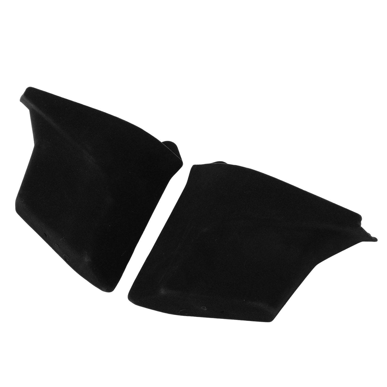 1 Pair Center Console Organizer Ample Storage Space Front Row Armrest Storage Box for Cayenne 2011 black