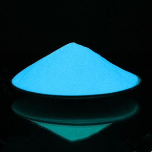 Ultrafine Bright Fluorescent Color Phosphor Powder Glow in the Dark Powder Luminous Pigment Photoluminescent Dust Coating 10g dark blue