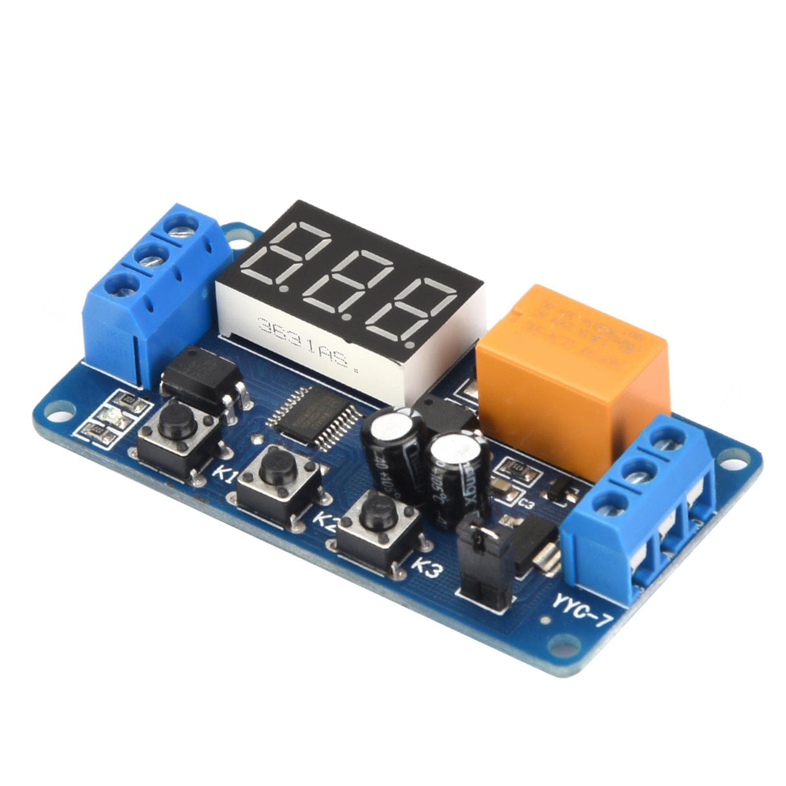Adjustable Cycle Timer Control Relay Time Delay Switch Module 3V 3.7V 4.5v 5v 6v 7.4V