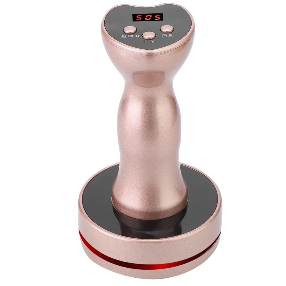 Electric Heating Meridians Massage Brush Body Shaping Relaxing Machine Device US PLUG
