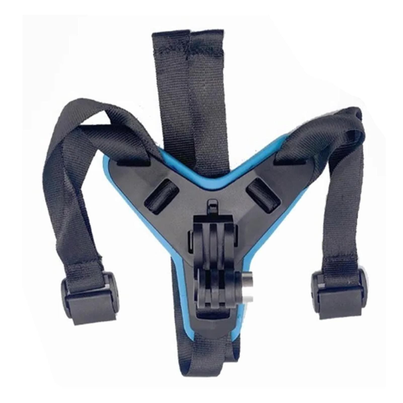 Motorcycle Helmet Strap Blue Shock Absorption High Strength Motorcycle Helmet Rope Strap