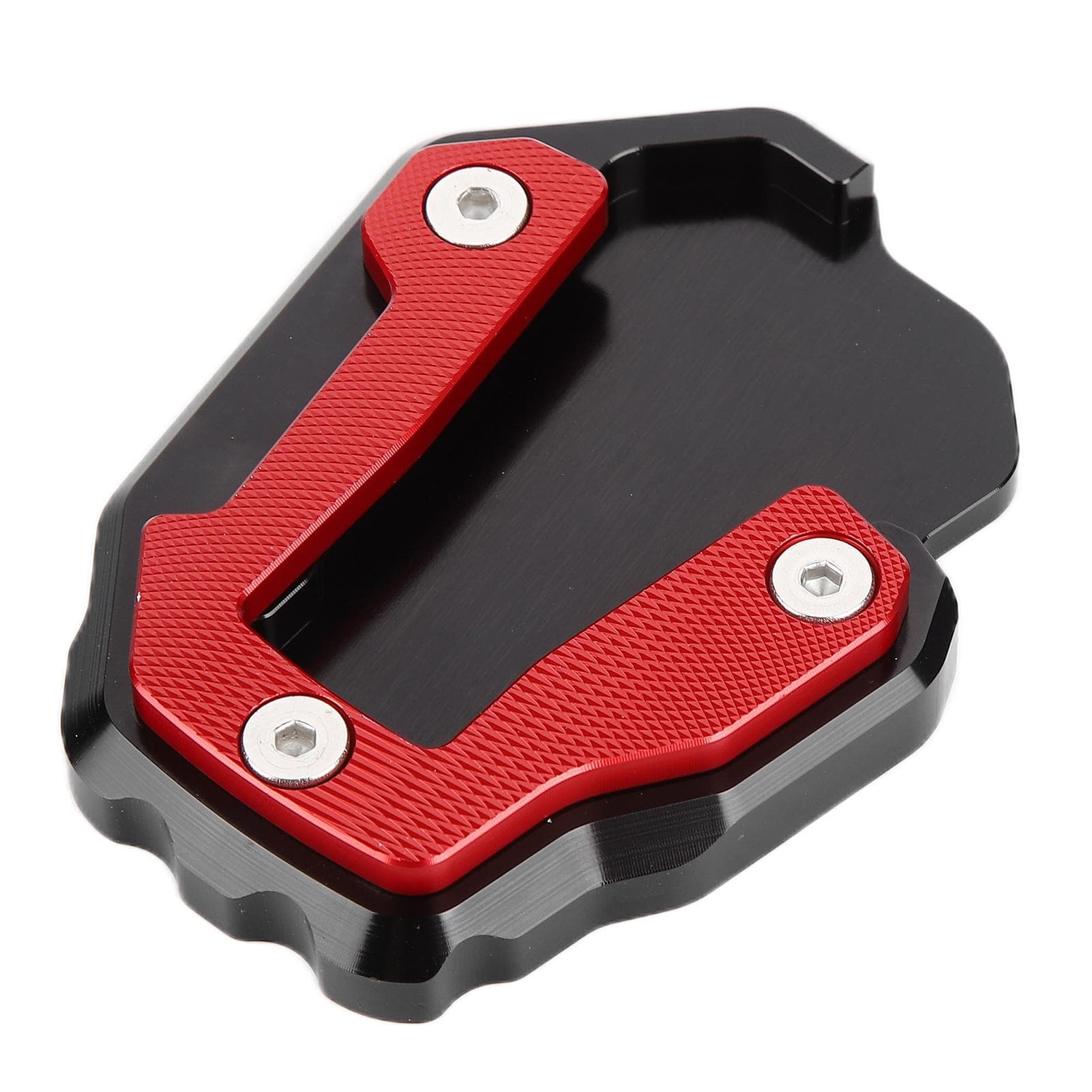 Motorcycle Kickstand Extension Stand Support Plate Aluminium Alloy Replacement for CRF1100L Africa red