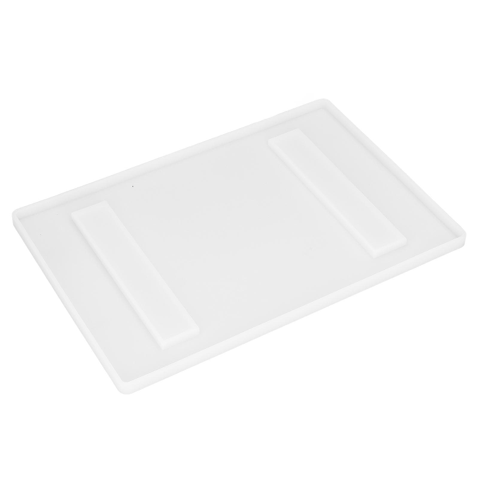 DIY Crystal Epoxy Mold Resin Computer Table Desk Rack Craft Silicone Mold Home Office DecorSingle L(for 6.5-9kg)