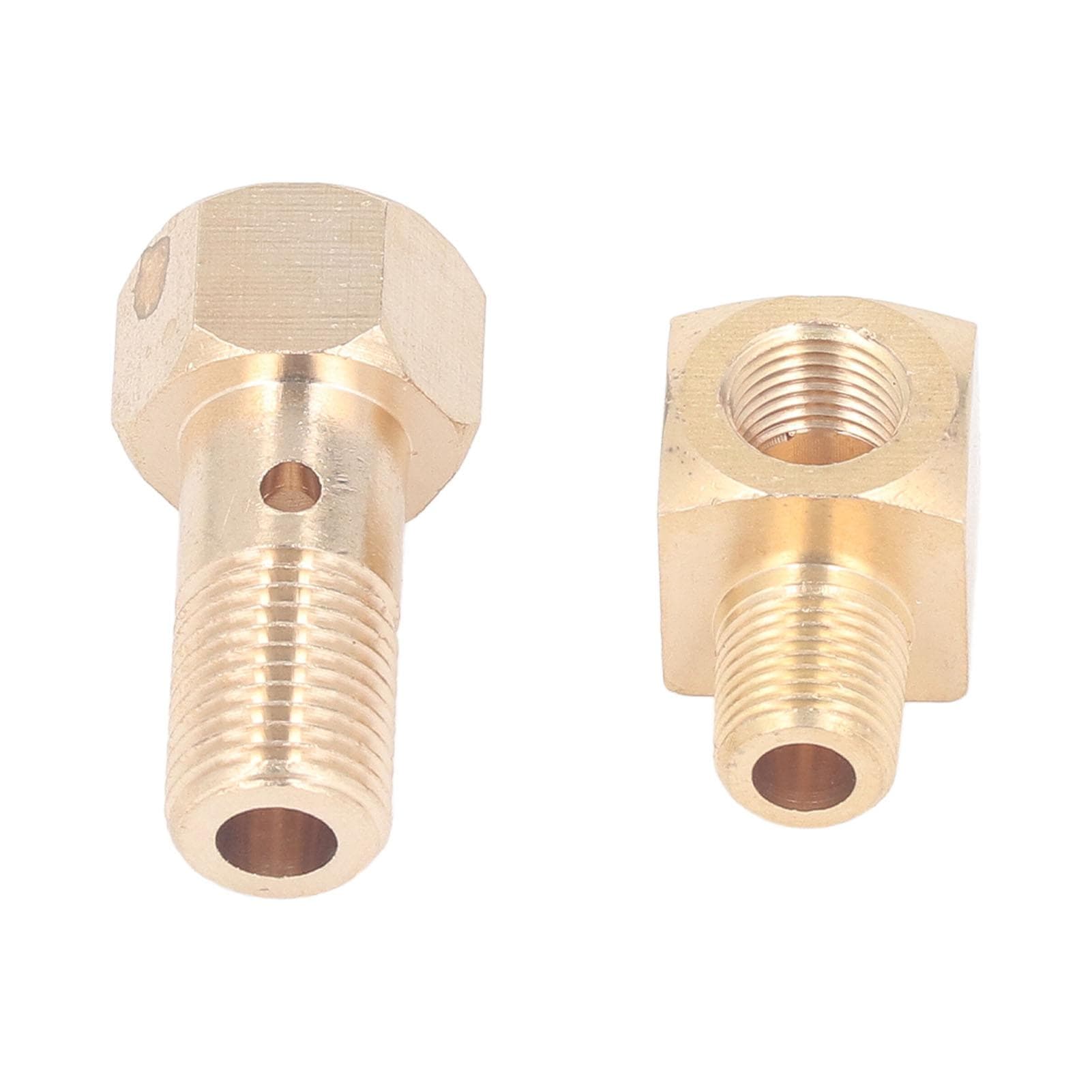 Fuel Pressure Gauge Banjo Bolt M12 X 1.25in 18?27 NPT Female to Male 90 Degree Elbow Fitting