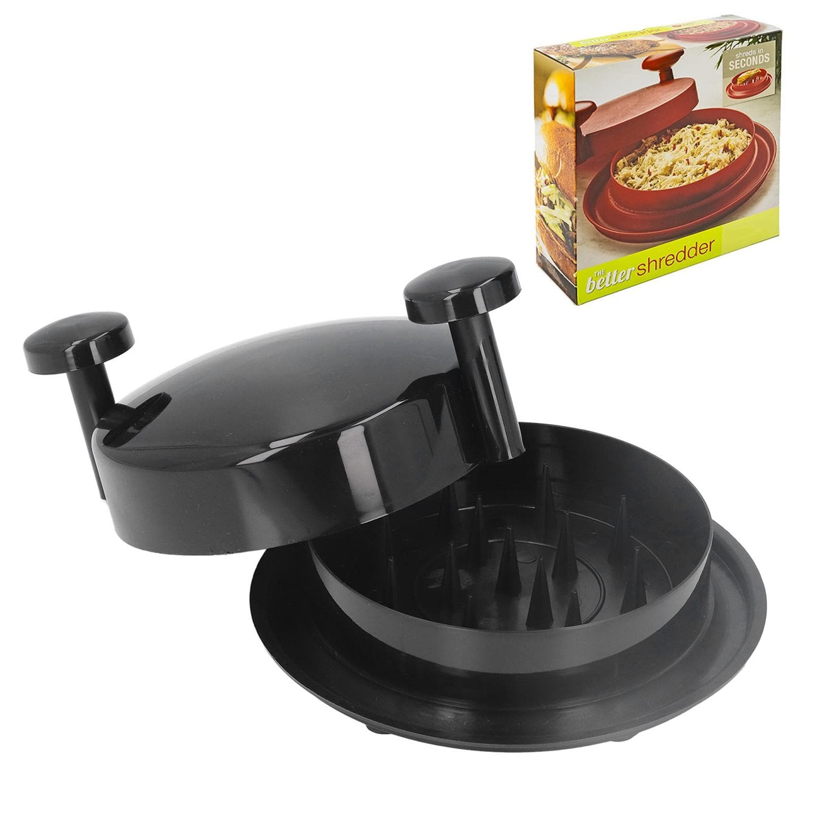 Meat Shredder Prevent Slip Base Efficient Manual Meat Shred Machine with Handles for Chicken Beef