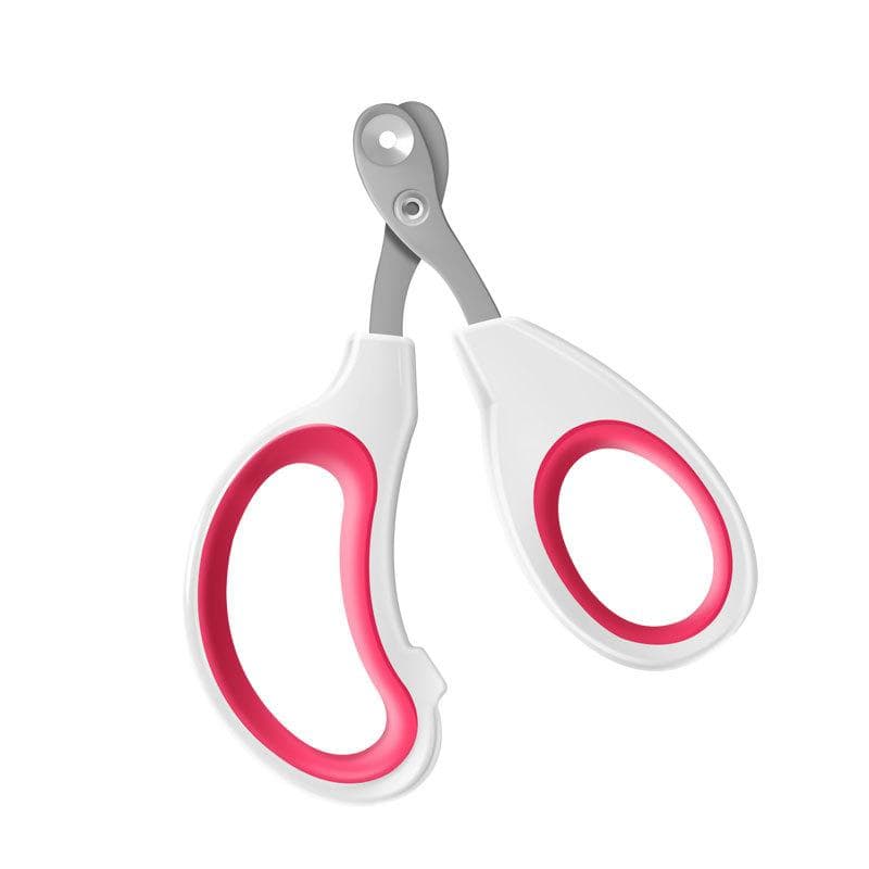Simple Round-mouth Cat Nail Clippers for Small Dogs and Dogs, Nail Clippers for Pets, Manicure and Beauty Tools general purpose red
