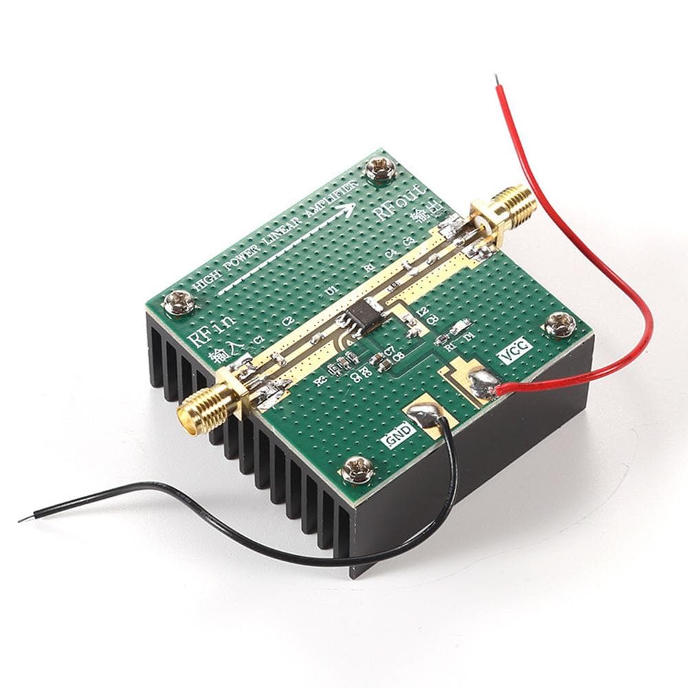 RF2126 400M2700MHz RadioFrequency Power Amplifier Linear Amplifier with HeatSink 2.4GHz 1W Power Amplifier