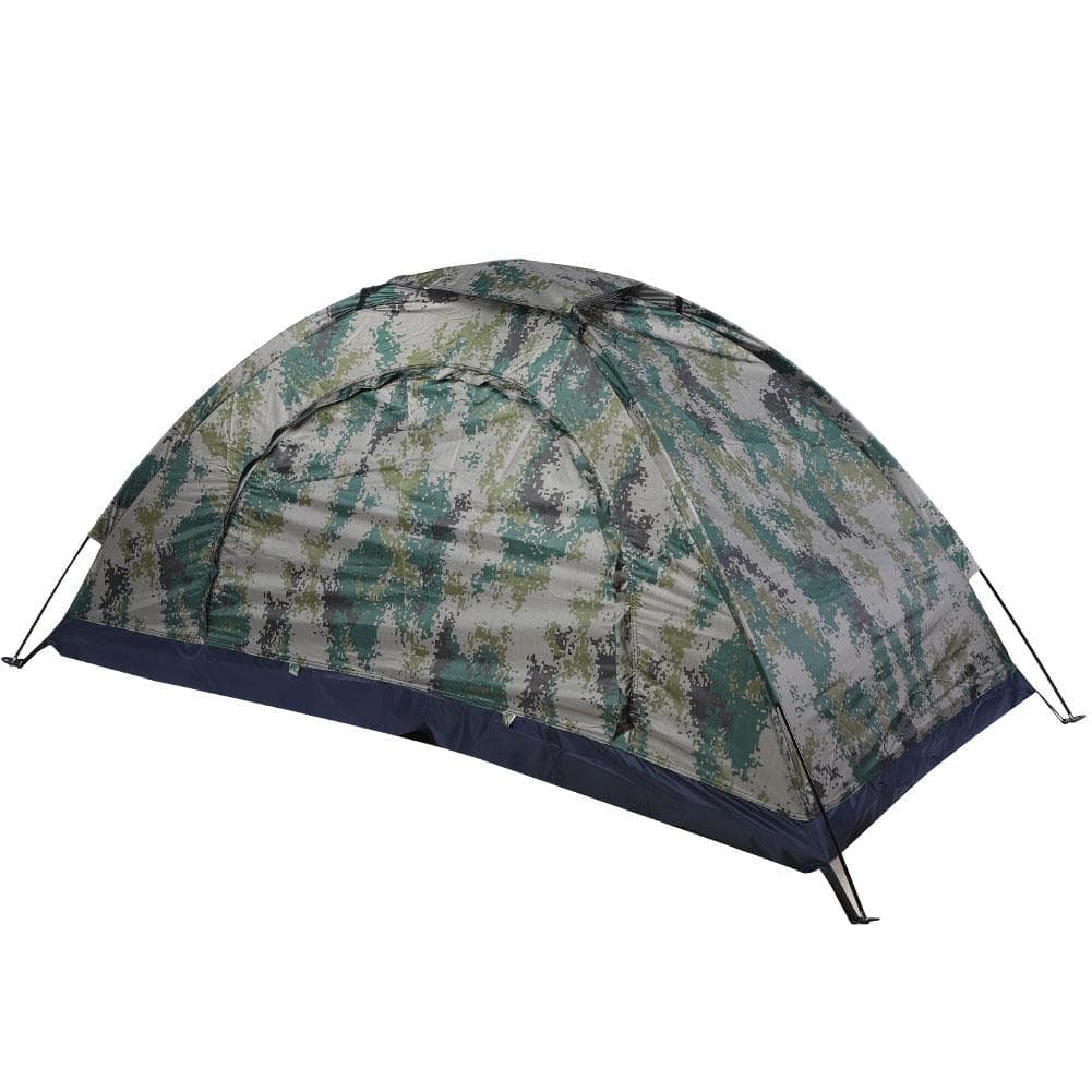 Outdoor Single Person Leisure Windproof Tent for Camping Fishing Climbing Camouflage