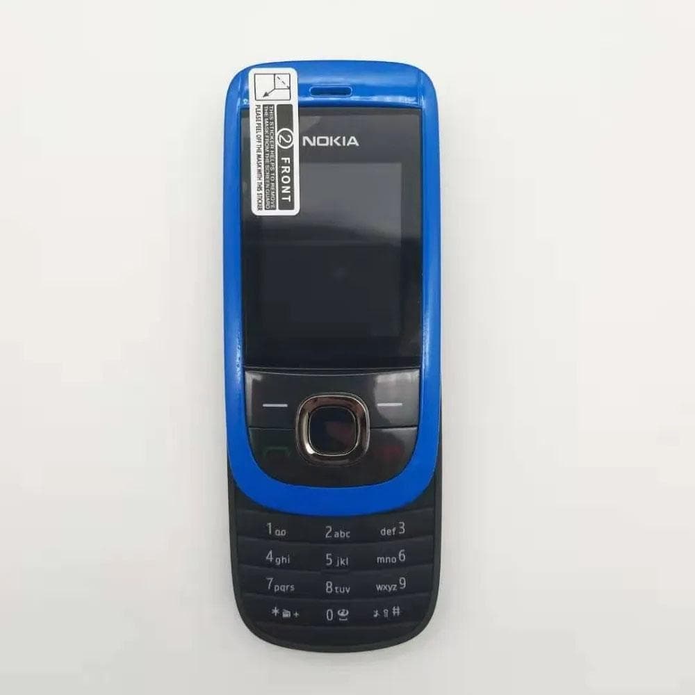Refurbished Nokia Original Nokia 2220 Slide Mobile Phone With 1 SIM Simple Set blue
