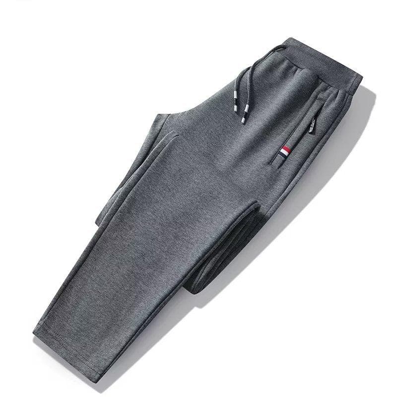 Casual Trousers Men's Loose Sports Pants Spring and Autumn Simple Solid Color Korean Version Large-size Men's Sweatpants 5XL