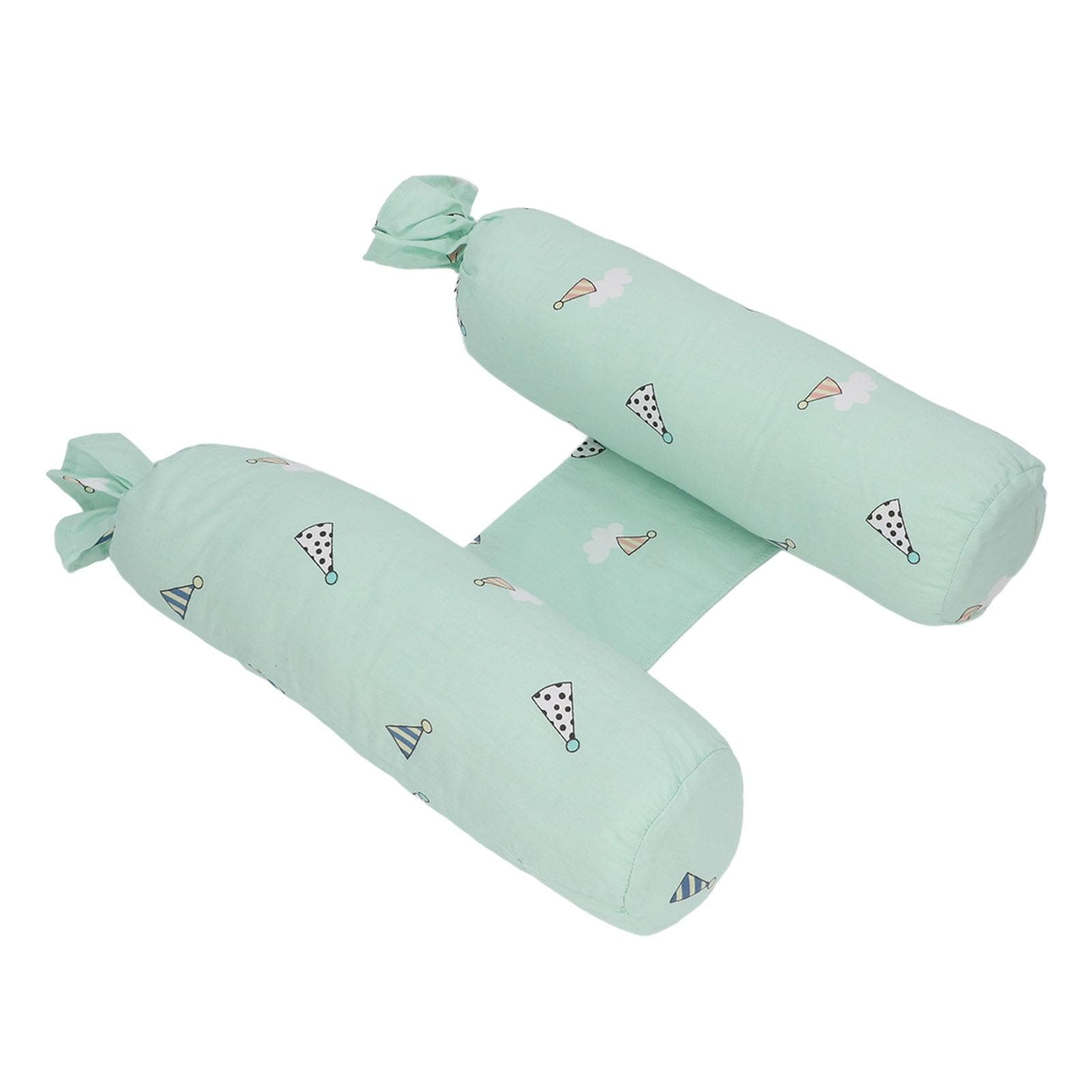 Baby Anti Roll Side Sleep Pillow Soft Comfortable Toddler Neck Support Positioning Back Cushion for