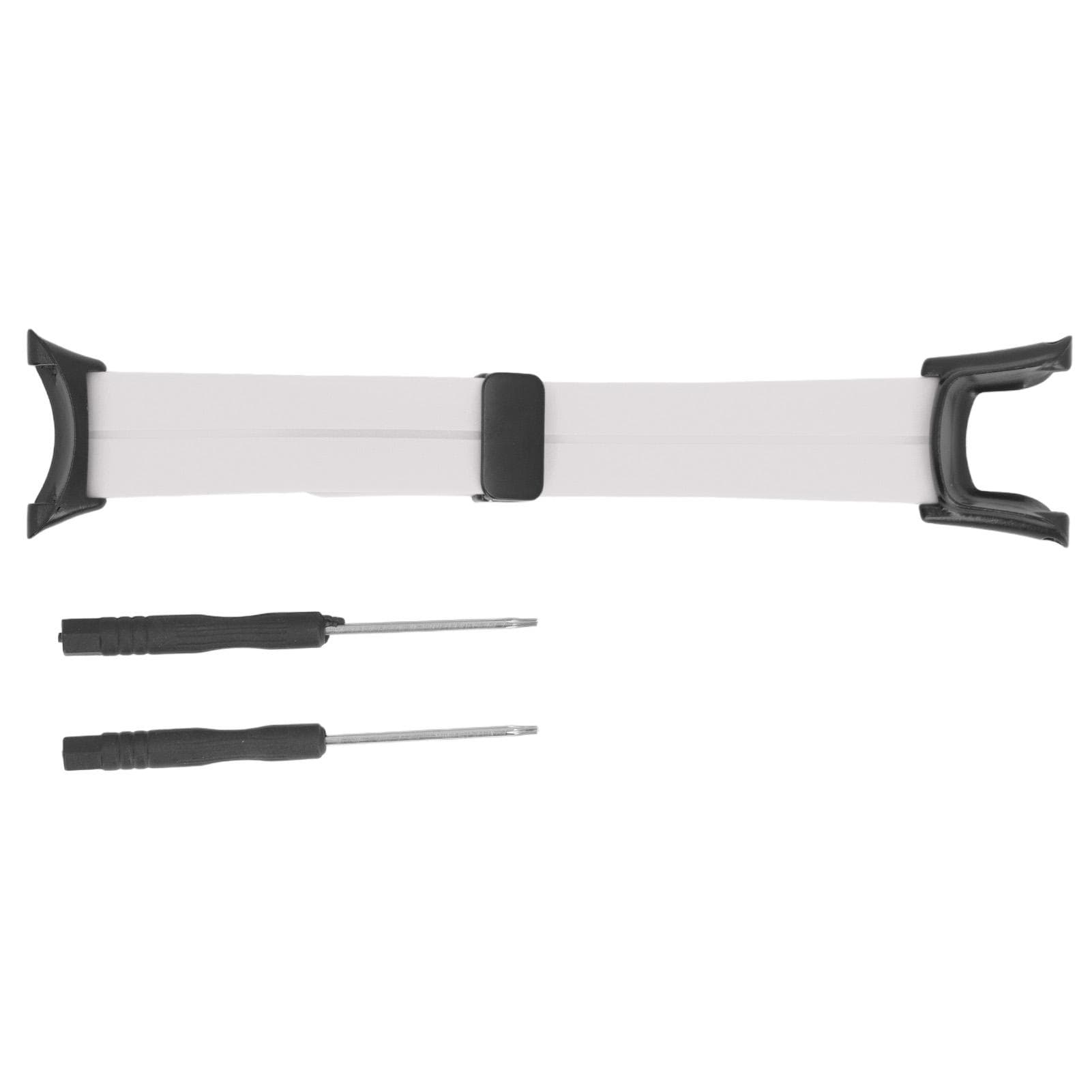 Magnetic Silicone Watchband for Suunto Ambit 1 2 2S 2R 3 Sport 3 Peak Folding Clasp Adjustable white