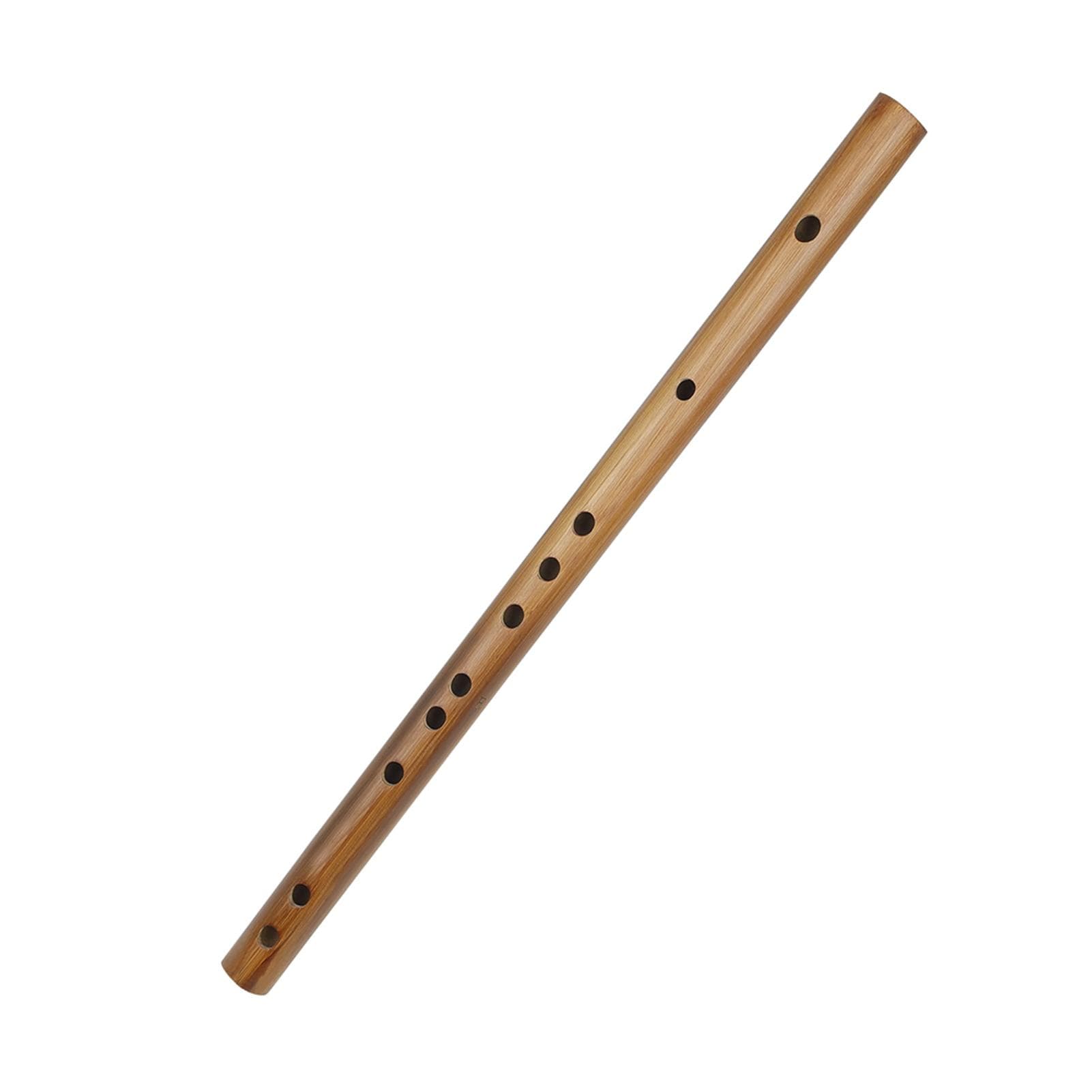 Key of C/D/E/G Flute Bitter Bamboo Dizi Traditional Chinese Woodwind Instrument for Children Adults Key of E beige