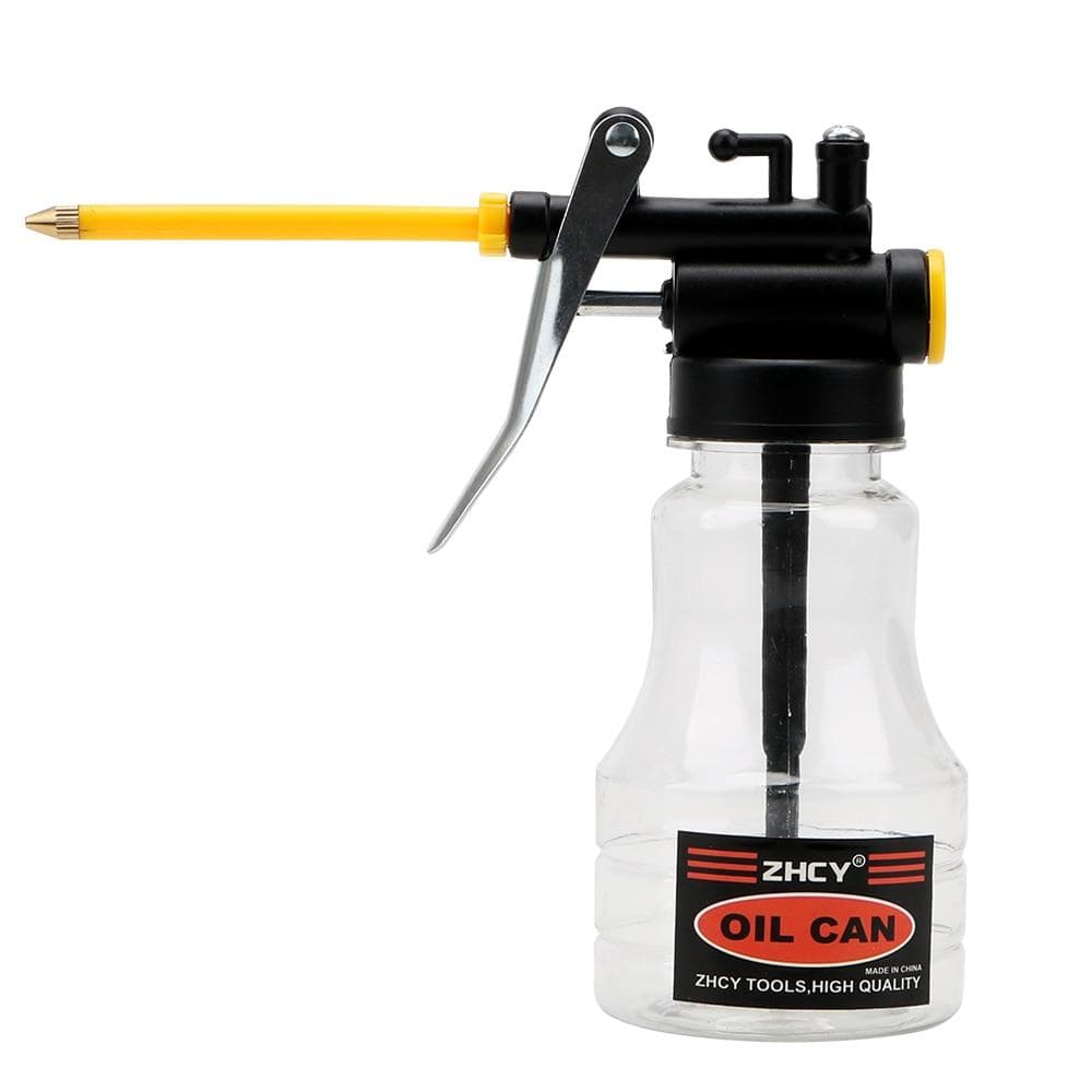 250ML High Pressure Oiler Grease Flex Gun Oil Pump Cans Hand Tools Lubricator Clear Oil Can 250ML