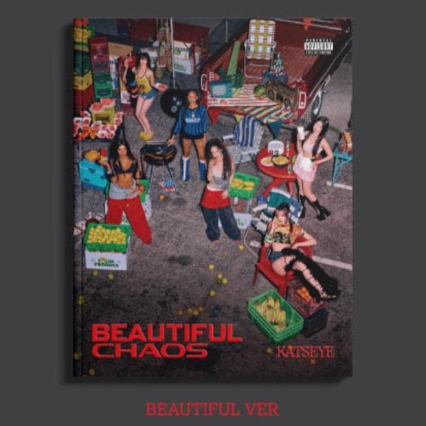 KATSEYE [BEAUTIFUL CHAOS] 2nd EP Album BEAUTIFUL VER.