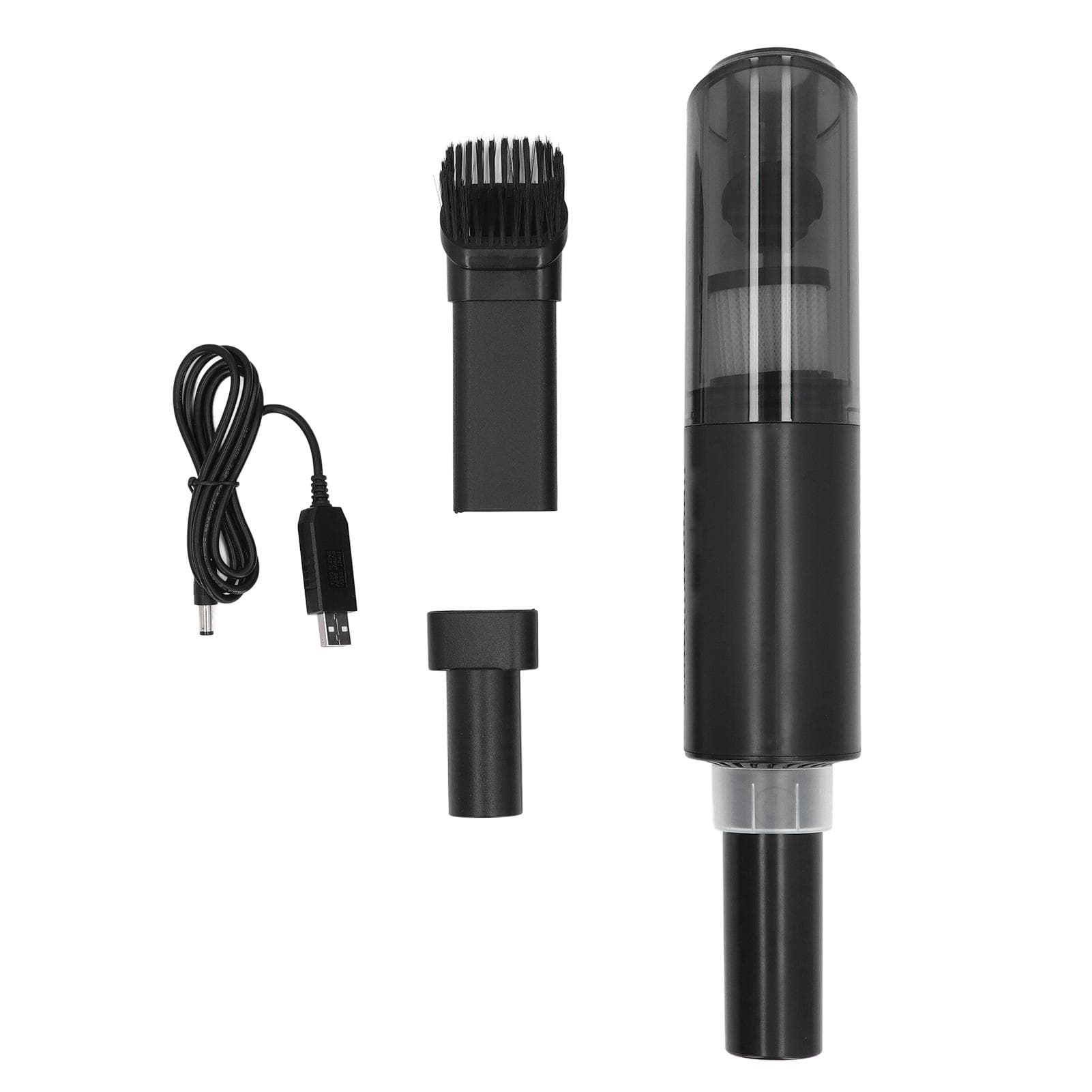 Mini Vacuum Cleaner Cordless Handheld Portable Rechargeable High Power for Home Car Keyboard White black