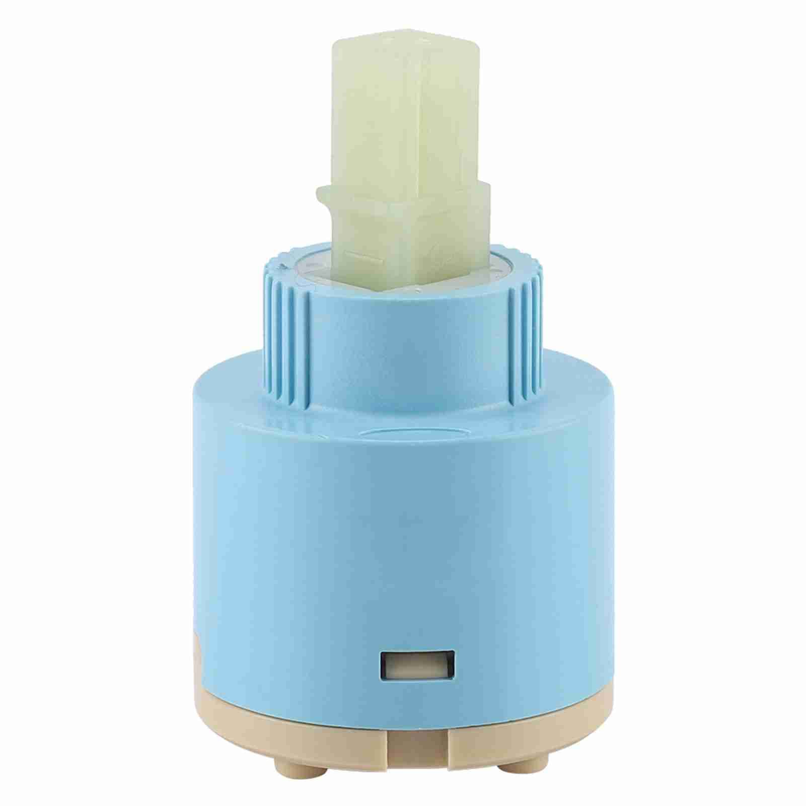 40mm Ceramic Cartridge Water Mixer Tap Inner Control Faucet Valve ABS Blue Practical