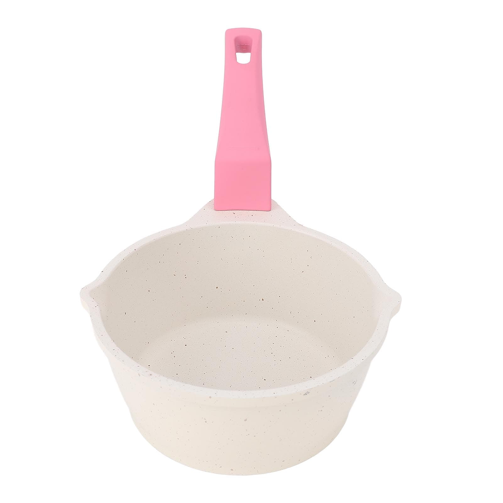 Small Hot Oil Pan Maifan Stone Antistick Coating Deepening Easy Cleanup Butter Warmer Pot for Home L(for 6.5-9kg)