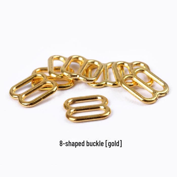 Adjustable Metal Bra Strap Rings and DIY Clothing Accessories