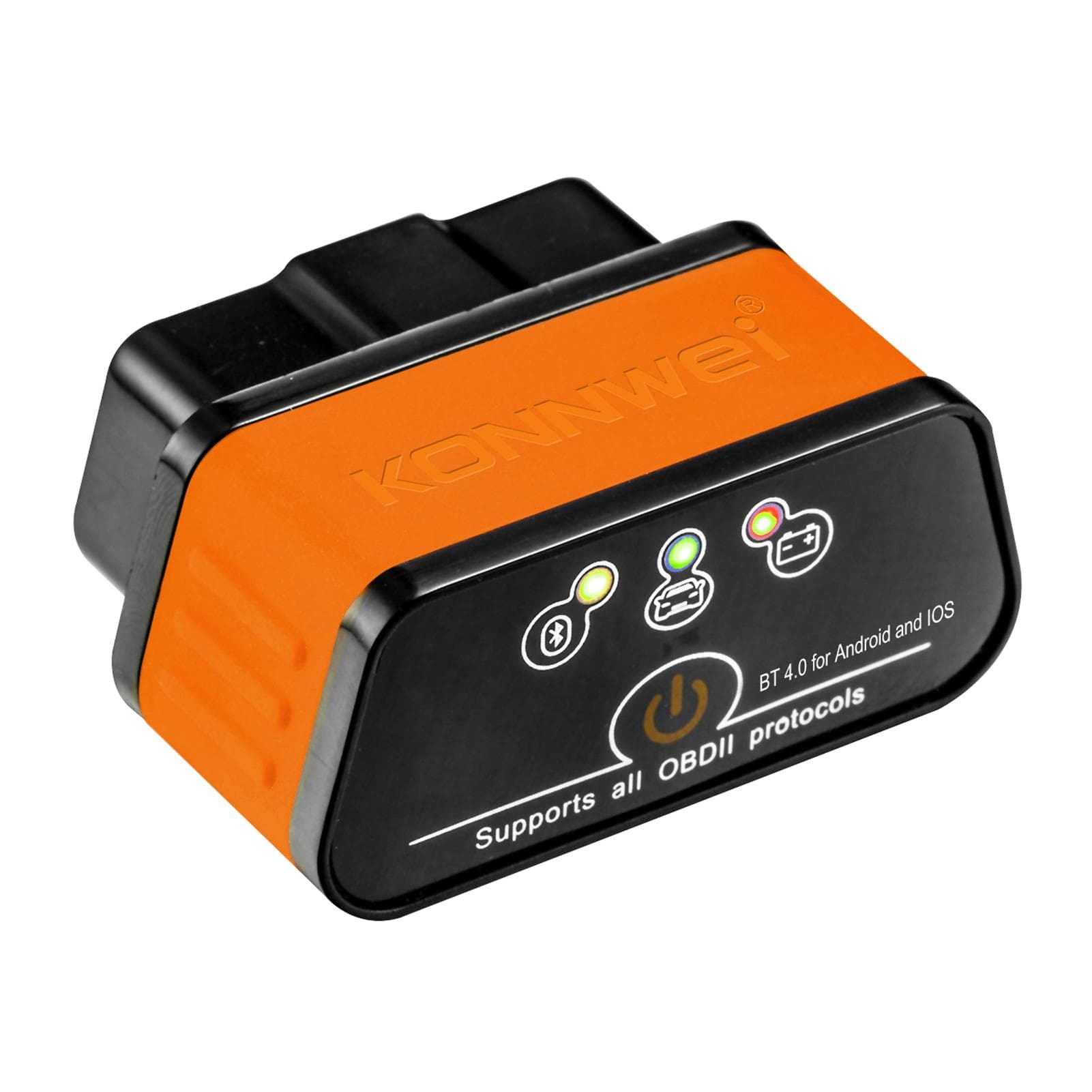 KONNWEI KW903 BT 4.0 Wireless OBD-II Car Auto Diagnostic Scan Tools Car Detector Tester Scanner for orange