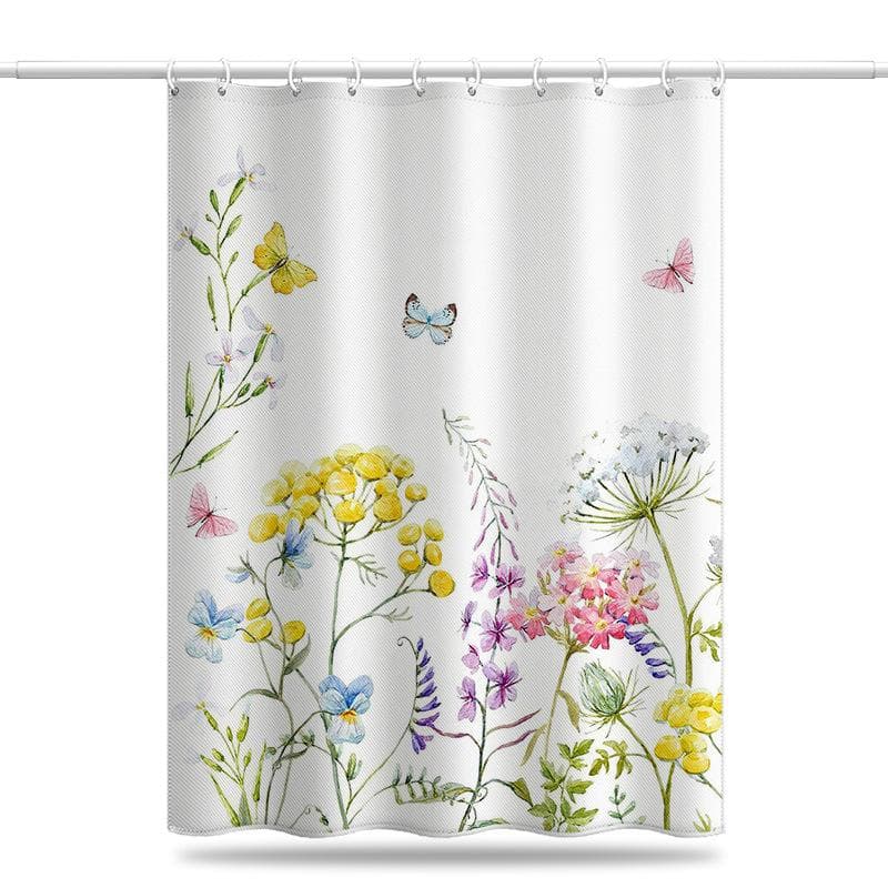 Bathroom Thickened Waterproof Curtain Mildew Proof Shower Curtain Shower Partition Curtain Shower Curtain Bathroom Curtain Free Perforation 240x200