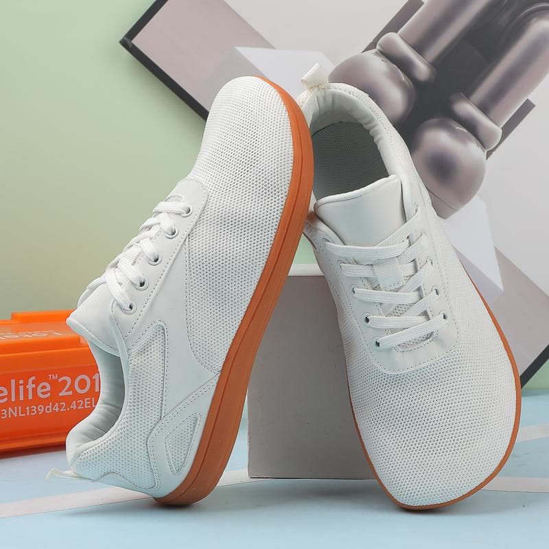 New Unisex Wider Shoes Breathable Mesh Men Barefoot Wide-toed Shoes Brand Flats Soft Zero Drop Sole Wider Toe Sneakes Plus Size 40