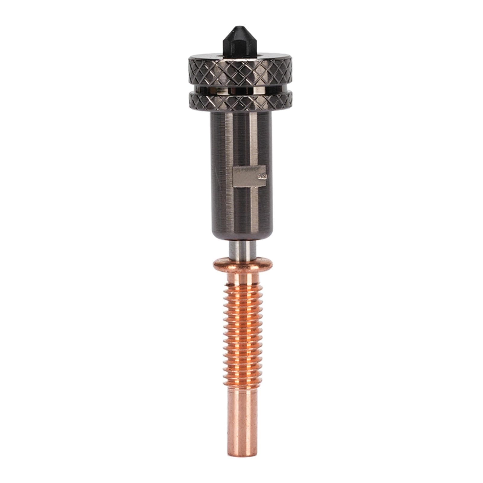 3D Printer Extruder Nozzle Hardened Steel 0.4mm Detachable Nozzle Replacement for Revo