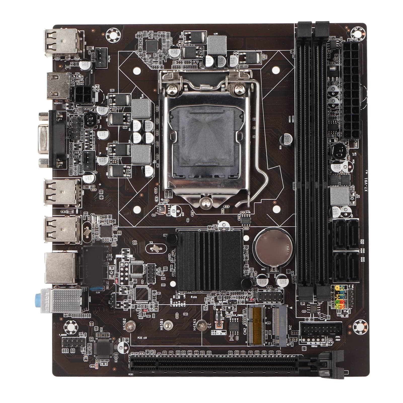 LGA 1155 Motherboard WiFi M.2 VGA HD Output Dual Channel DDR3 6 USB2.0 PCIE X16 Mini ITX