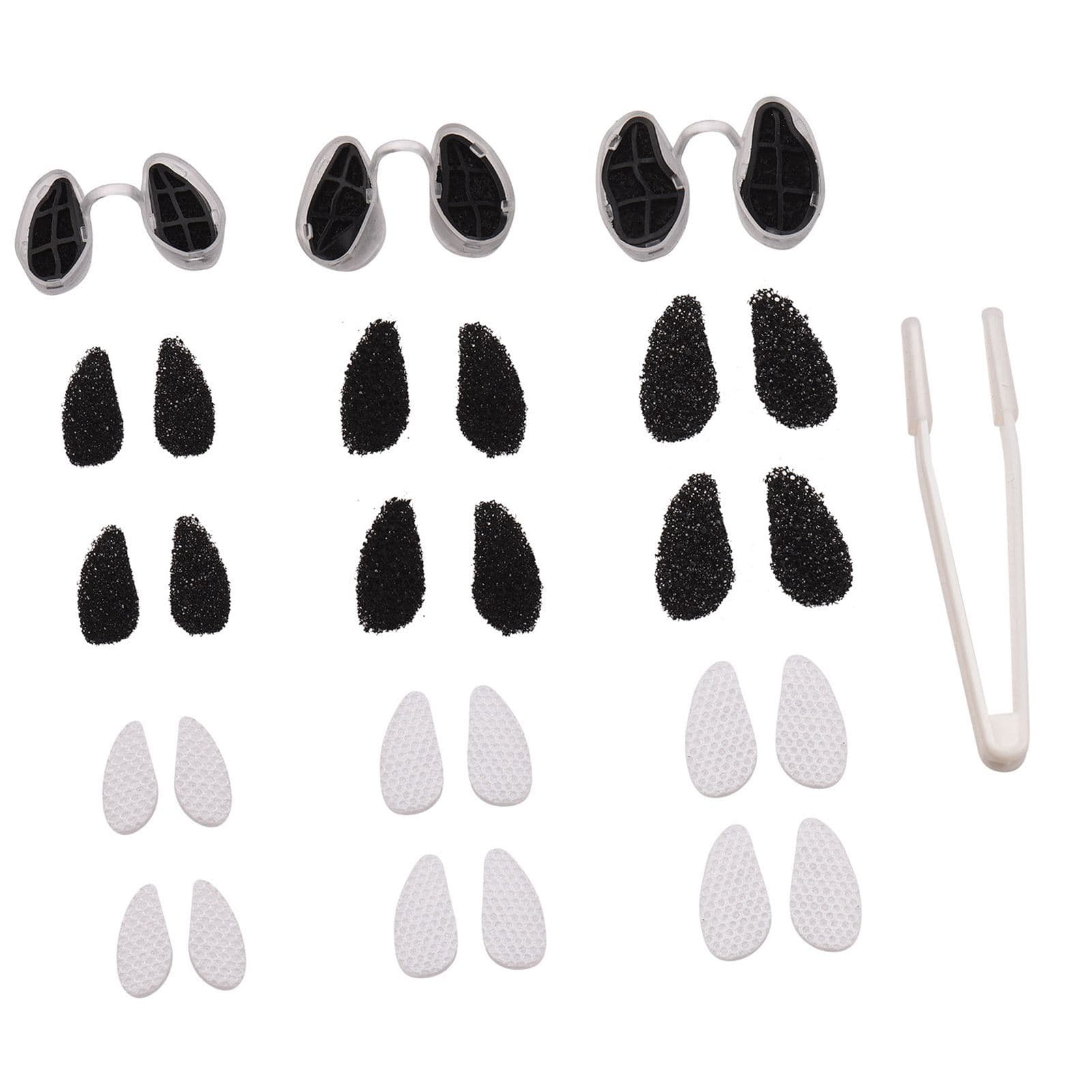 Invisible Nasal Filter Ultra-Breathable Nasal Filters Nasal Filters Nose Plugs for Smells Air narrow shape black