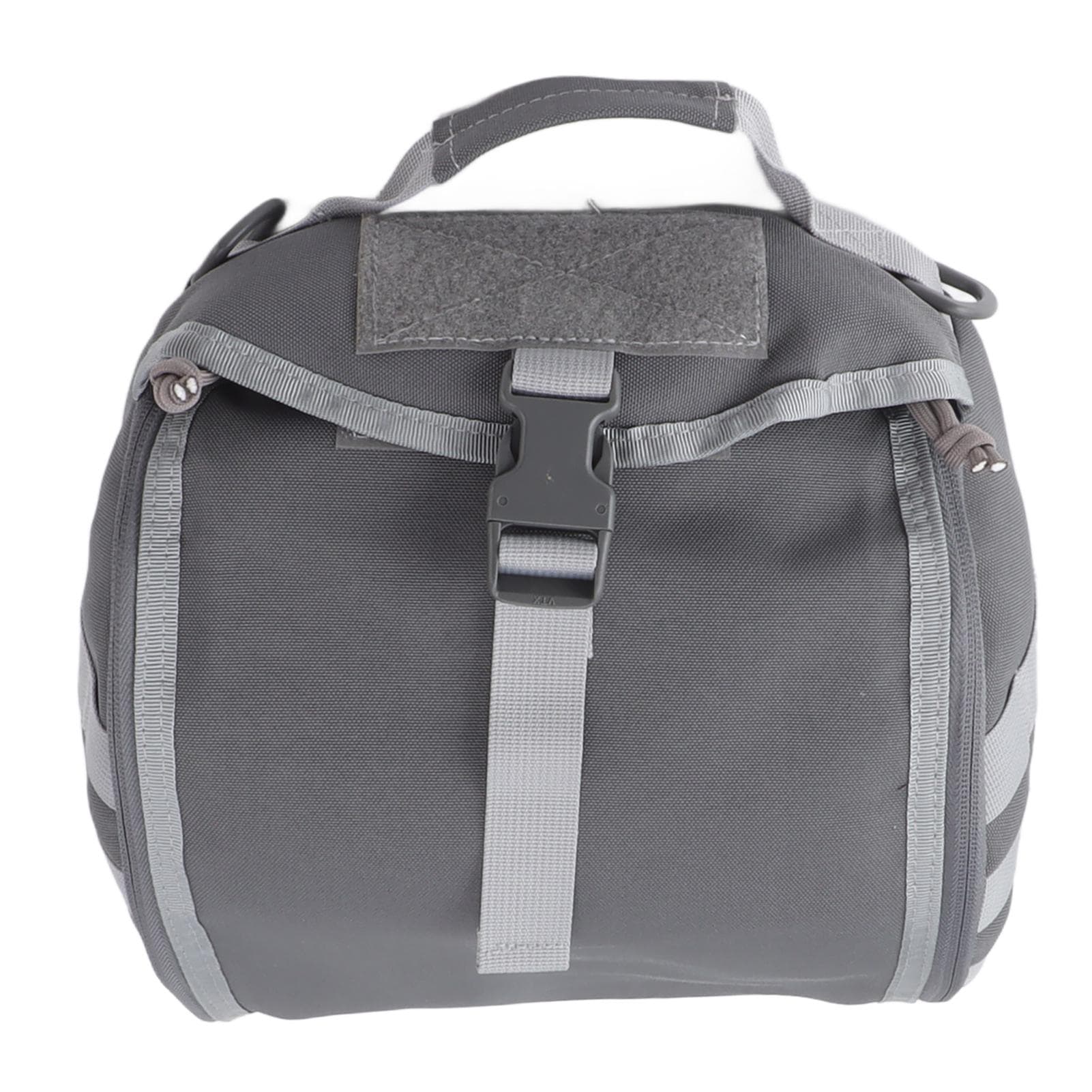 Outdoor Helmet Bag Nylon Waterproof Motorcycle Bike Bicycle Helmet Bag for Camping Hiking Gray gray