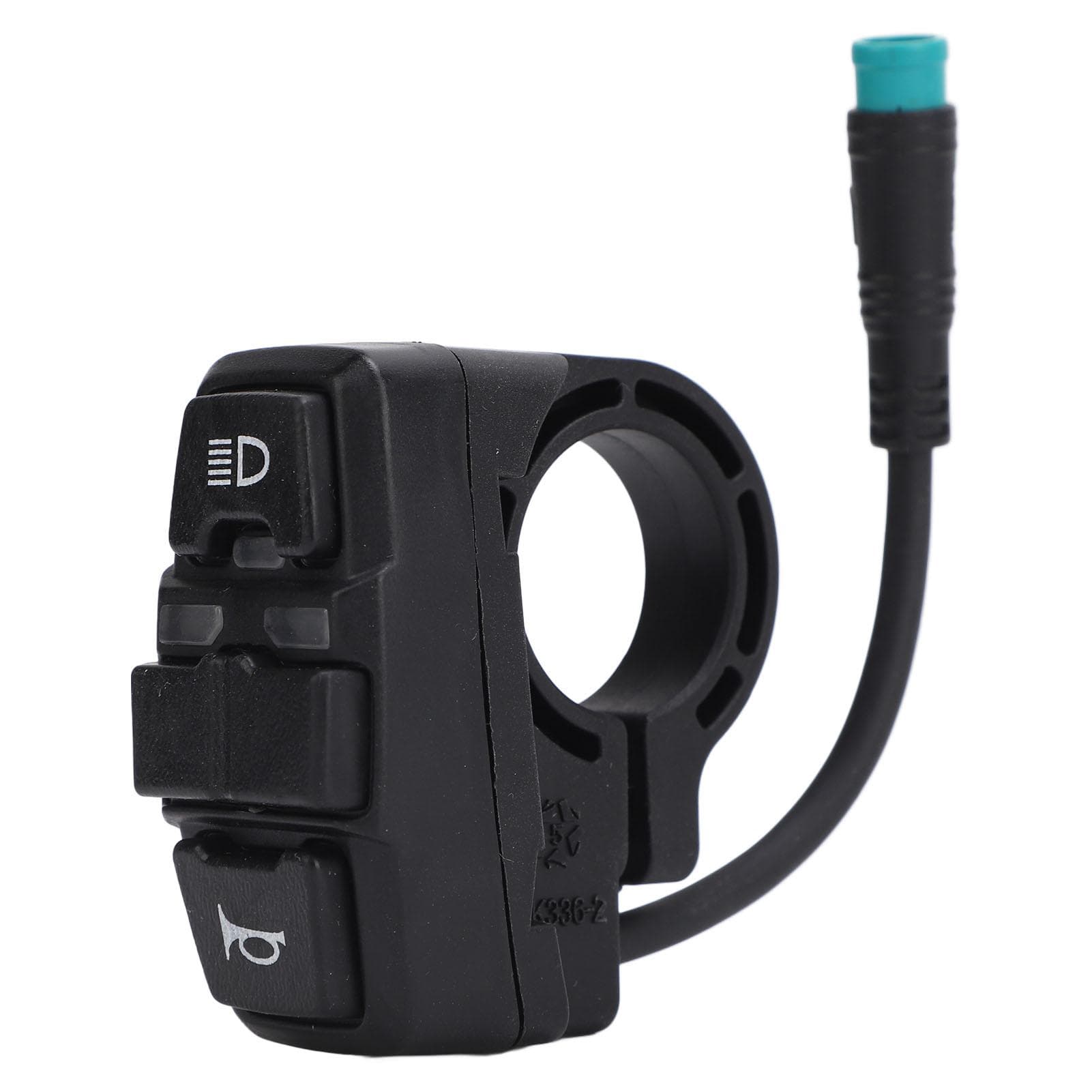 3 in 1 Electric Scooter Function Switch ABS Head Light Horn Turn Control Switch for KUGOO M5
