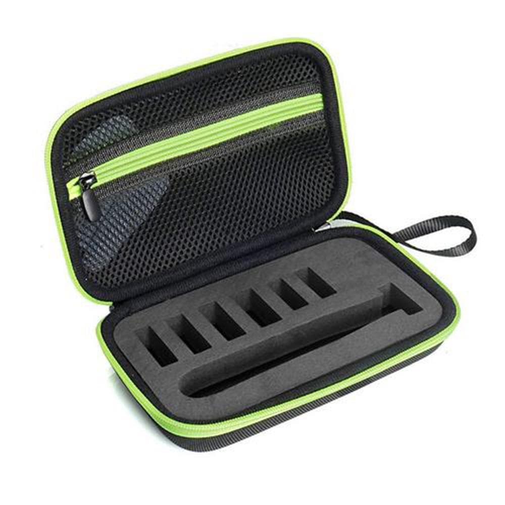 Hard Case Replacement for Philips Norelco Oneblade Electric Trimmer Shaver QP2520/90/70 green