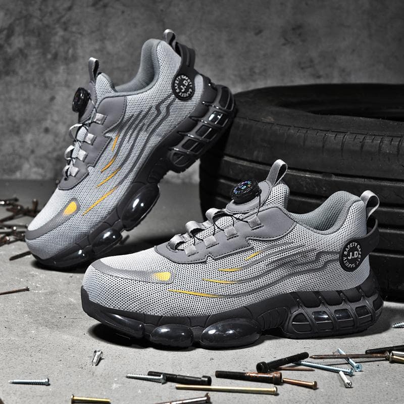 Men's Military Tactical Boots Army Boots Men Side Zipper Military Boots Men Anti-Slip Ankle Boots Work Safety Shoes Hiking Shoe 47