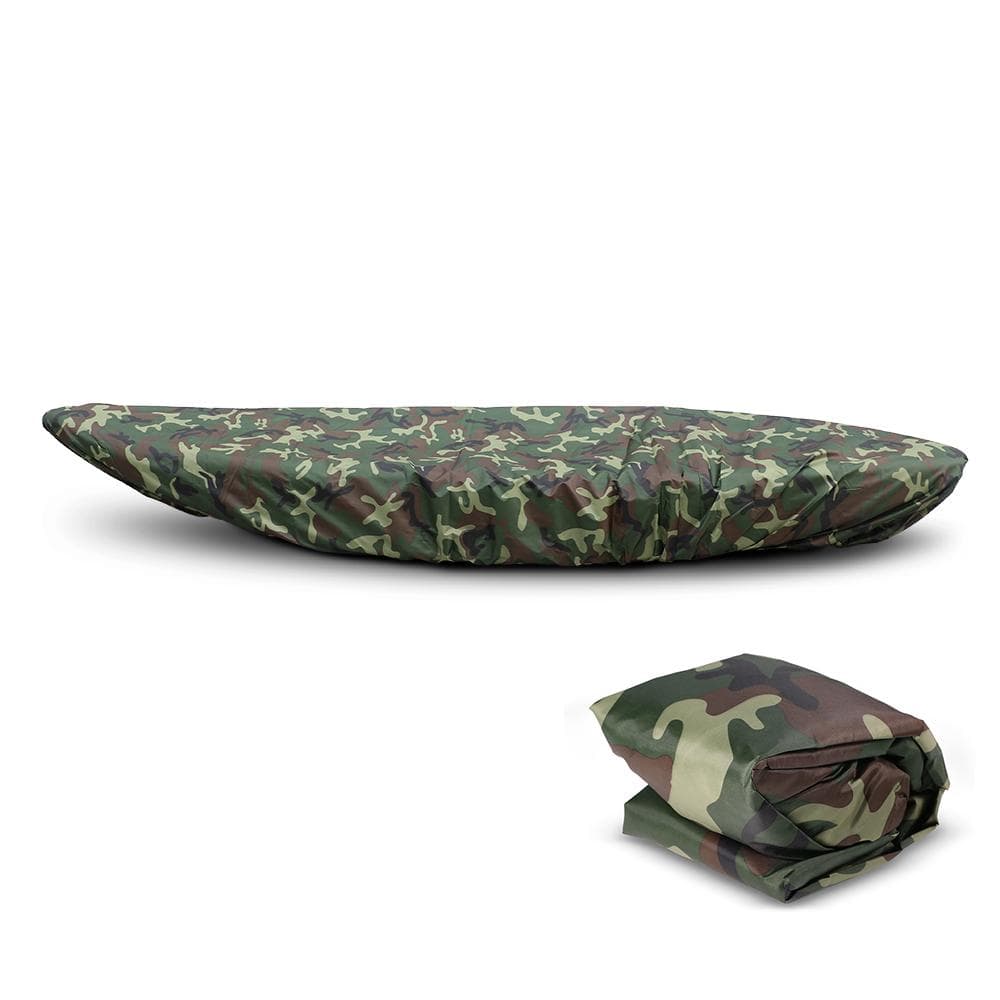 Professional Universal Kayak Cover Canoe Boat Waterproof UV Resistant Dust Storage Cover Shield Camouflage 3 4.0m