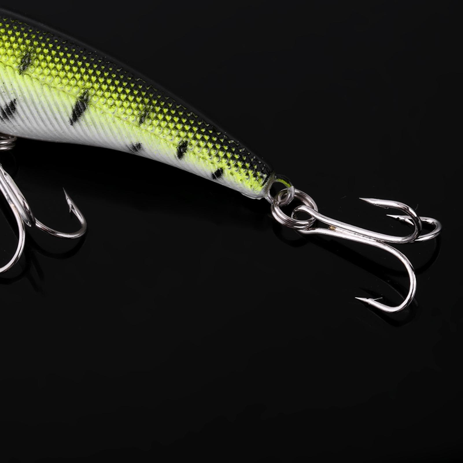 10pcsbag Fishing Lures Baits Crank Bait Hook Tackle Bait Fishing Hook For Outdoor Fishing