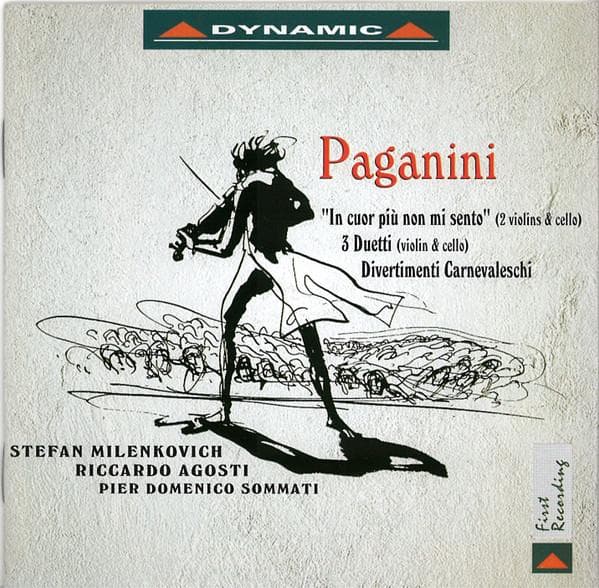 CD N. PAGANINI - Paganini: Introduction and Variatio CDS120 Dynamic Europe Classical Used
