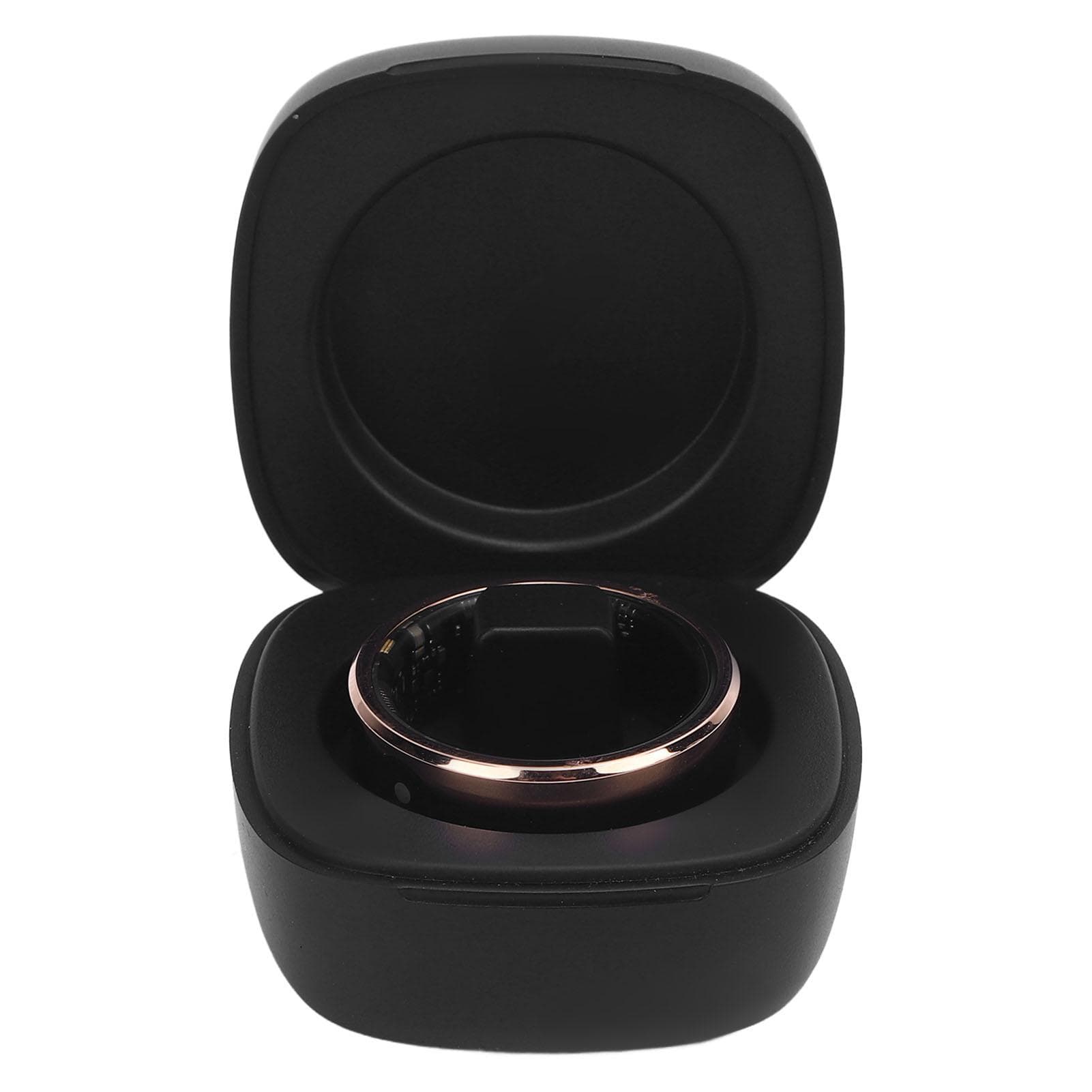Rose Gold Smart Ring Touchscreen Multiple Motion Modes Sleep Ring with Colorful Display Screen for 21.6mm / 0.85in rose gold