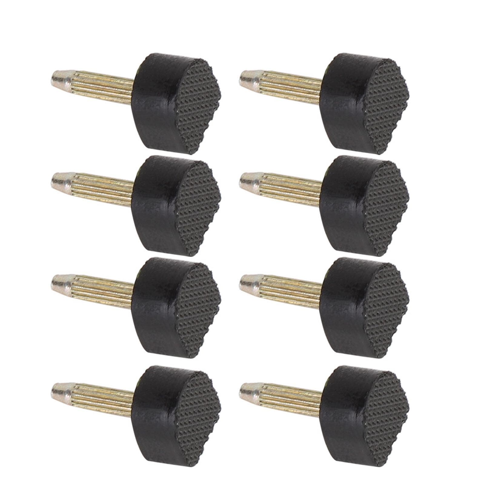 24pcs High Heel Replacement Tips Non slip Shoes Repair Heel Dowels Protector (10 * 10mm)