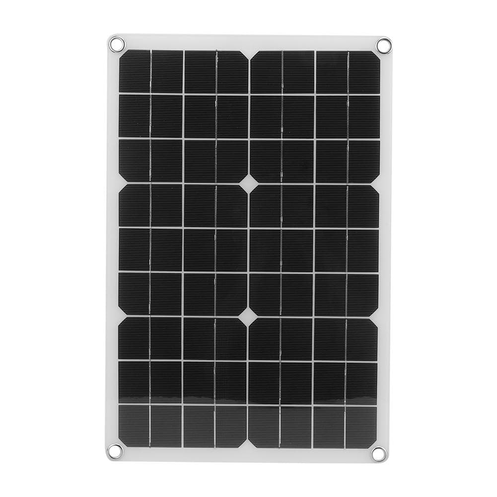 20W 30W Flexible Solar Power Car Battery Charging USB DC5521 Dual Output Solar Panel