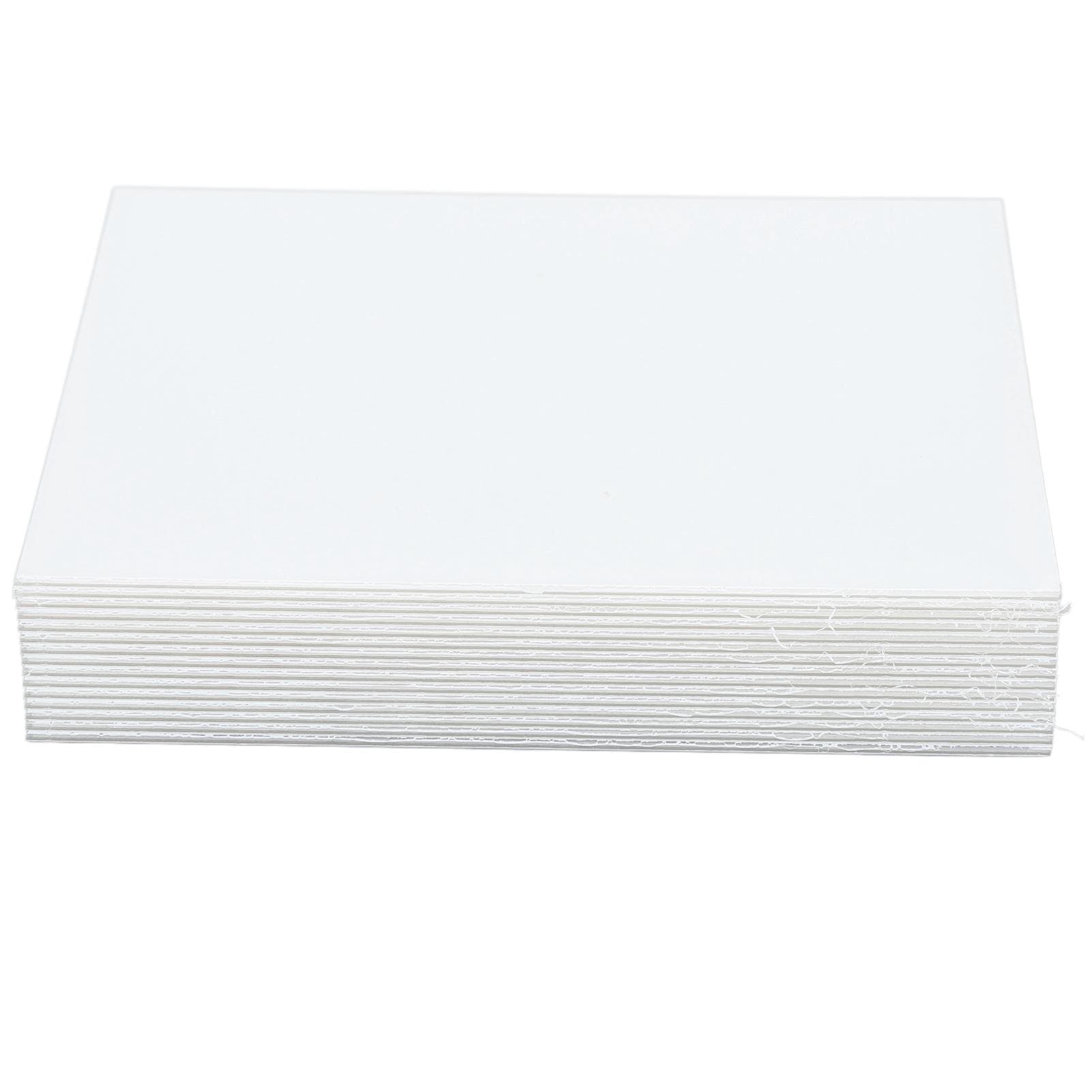 20pcs Vacuum Forming Splint Sheets 0.8mm Lab Splint Thermoforming Sheet for Mouth Guards Square