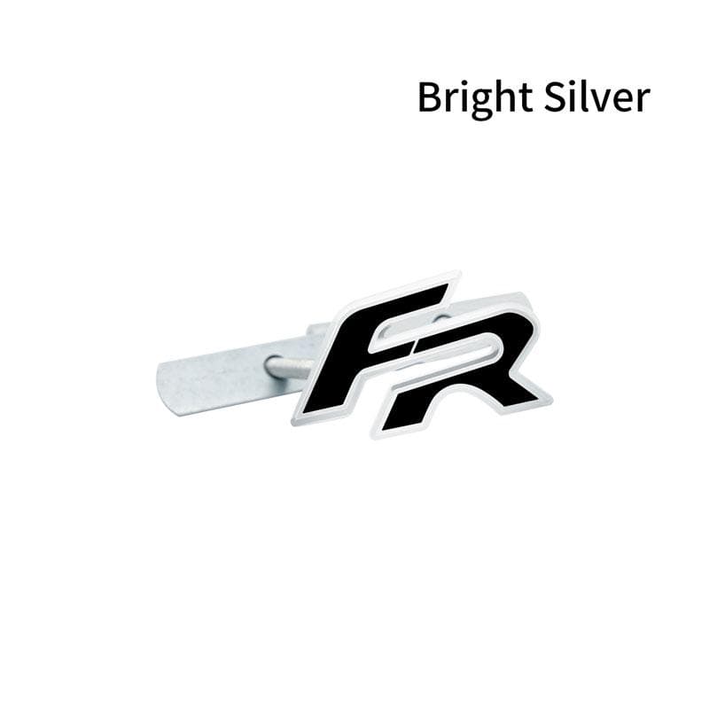 Car Decor 3D Metal FR Logo Side Fender Rear Trunk Sticker Front Grill Emblem Decal Decor For Leon Cupra Ibiza Altea Exeo Accessories