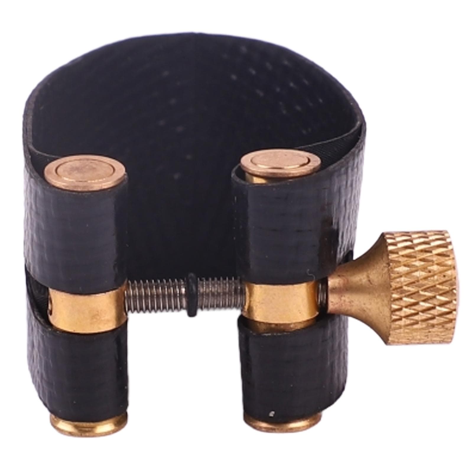 Saxophone Ligature Fastener Adjustable Screw Uniform Sound Sax Ligature Replacement Black Alto