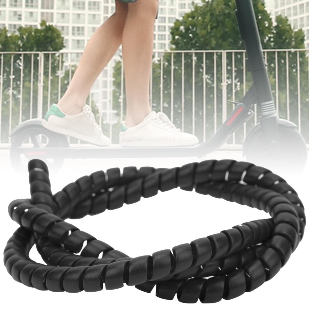 Brake Line Spiral Tube Cable Housing Protector Cover for Xiaomi M365 Electric Scooteryellow