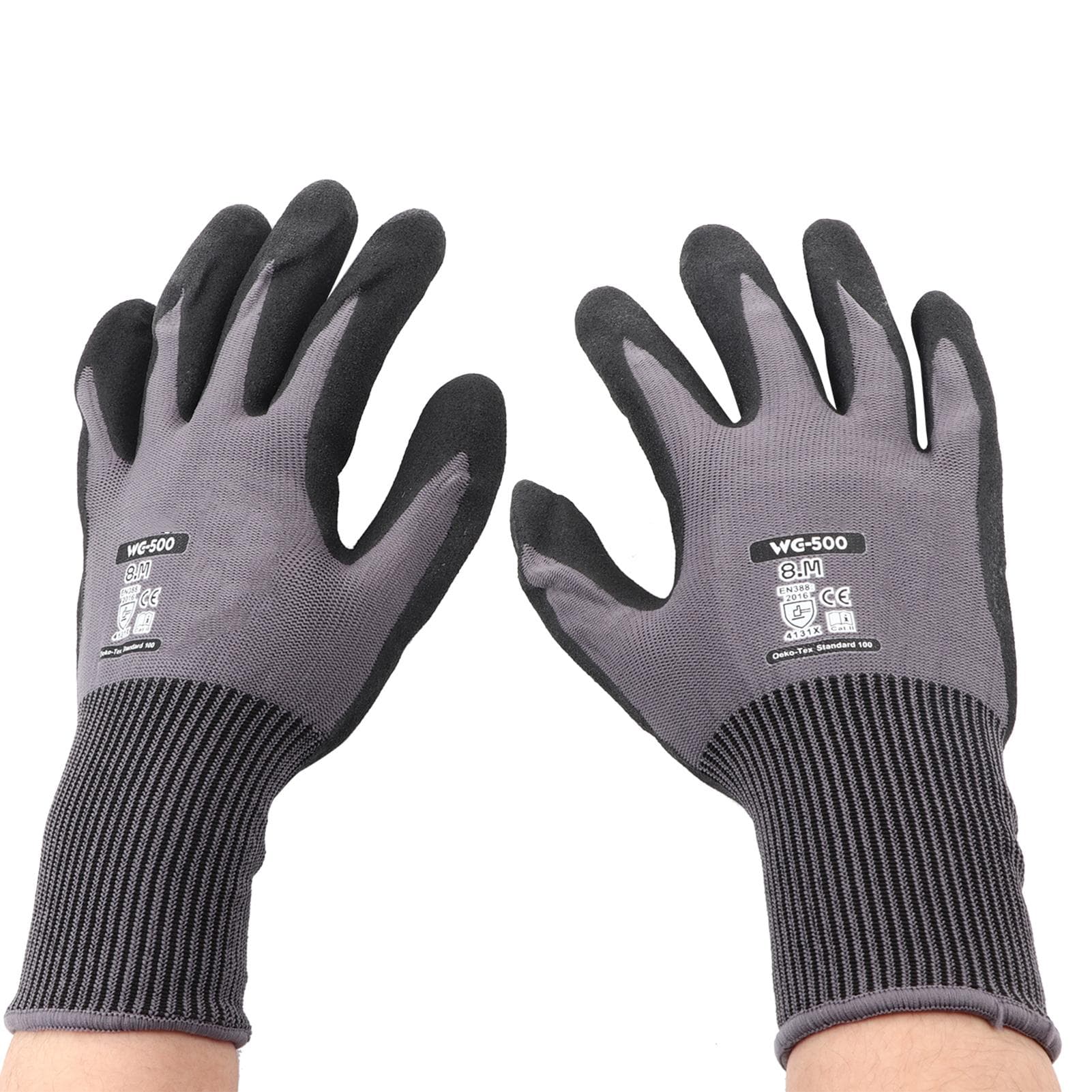 Anti slid Cut Resistant Safety Gloves Oil and Wear Resistance Working Gloves M M