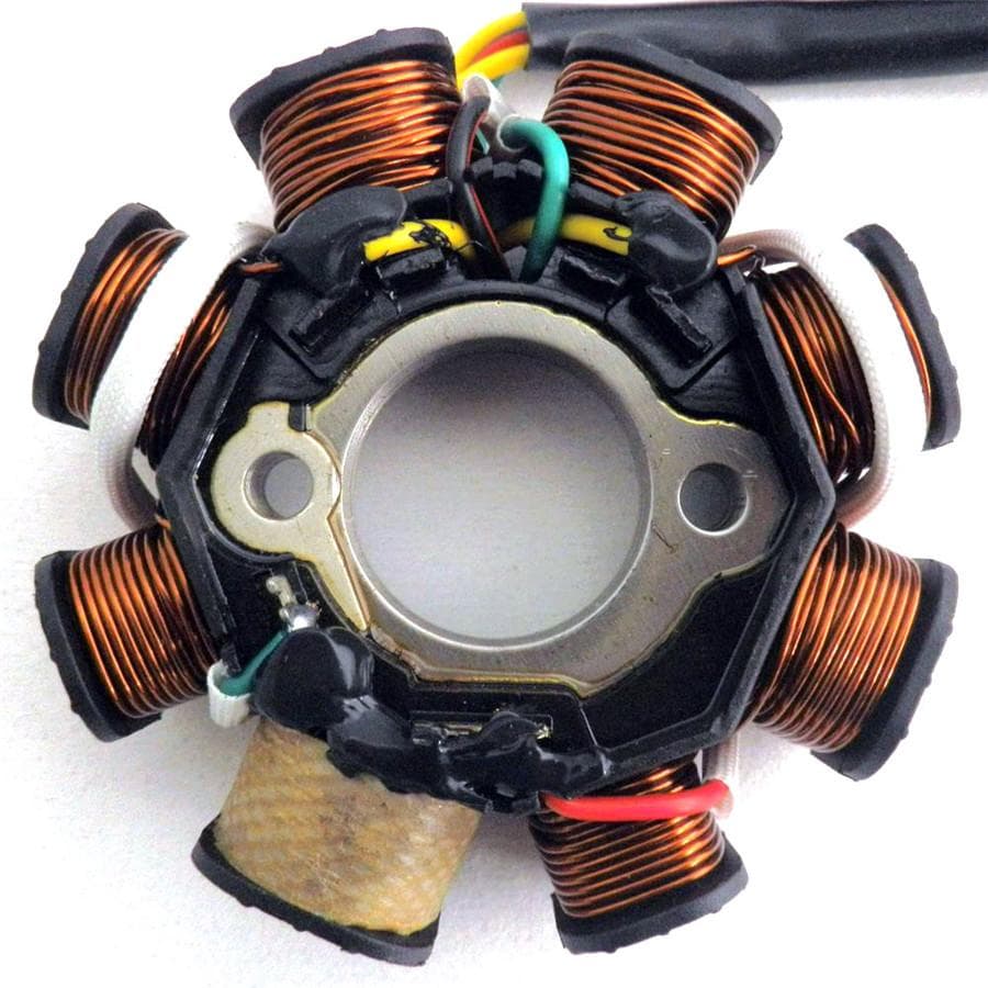 DC Ignition Stator Magneto Coil Generator 8Poles For GY6 150cc 125cc Scooter ATV