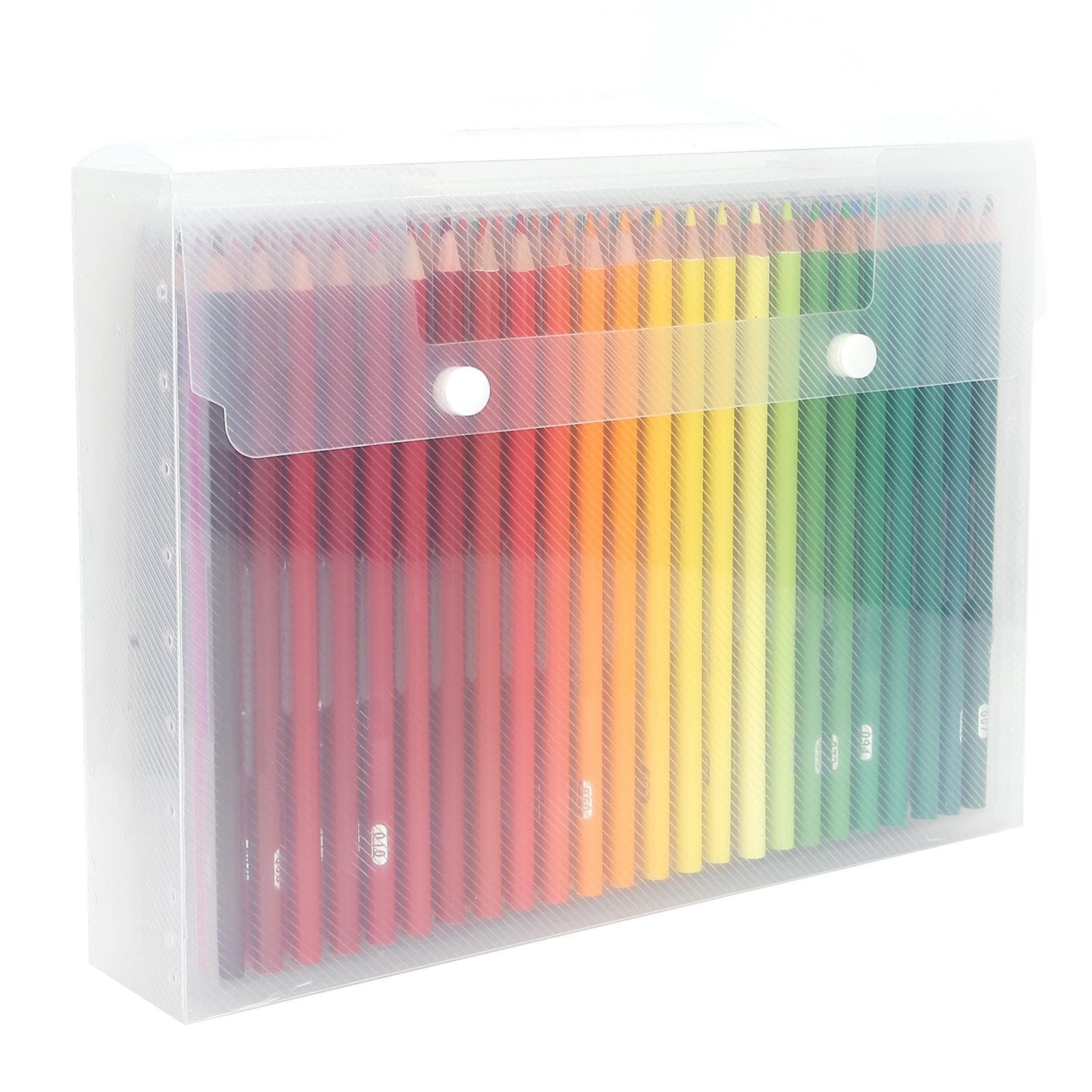 120pcs Watercolor Pencil Set Oil Based Soft Core Drawing Colored Pencils Painting Tool